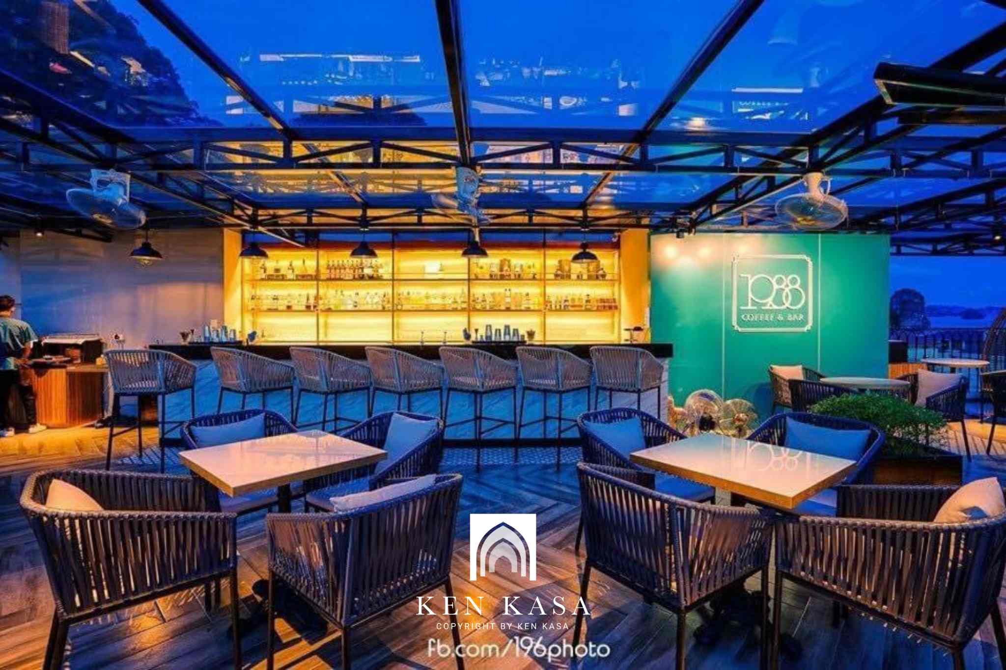 Quầy bar với lối thiết kế trẻ trung, năng động